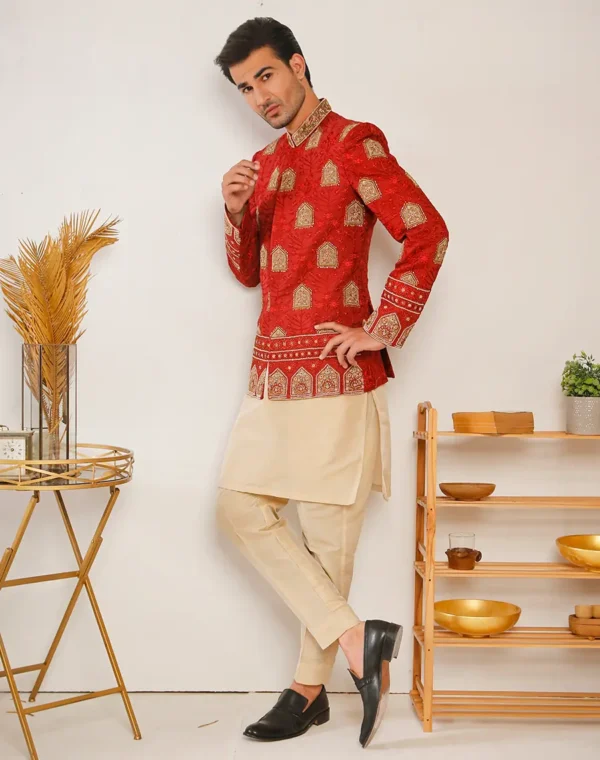 Second image of RUST PRINCE COAT