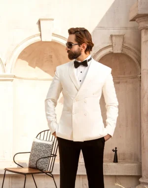 PEARL-WHITE TUX