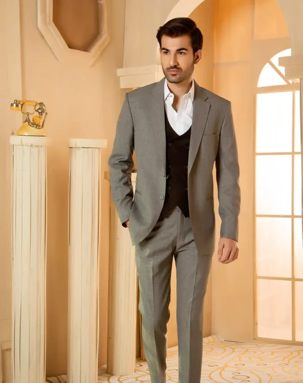 Second image of LIGHT GRAY SUIT