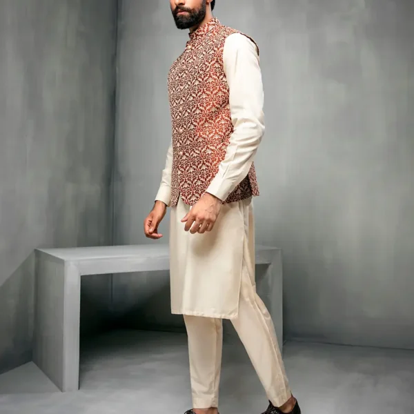 RUST GOLD WAISTCOAT