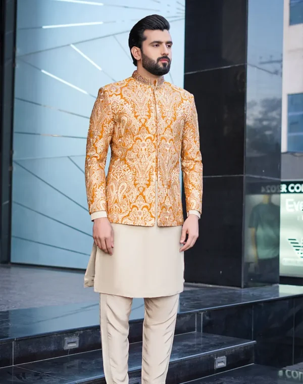 Second image of MUSTARD PRINCE COAT