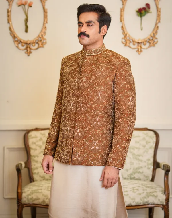 RUST BROWN PRINCE COAT