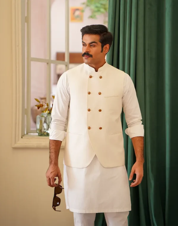 Second image of DOUBLE BREASTED WAISTCOAT